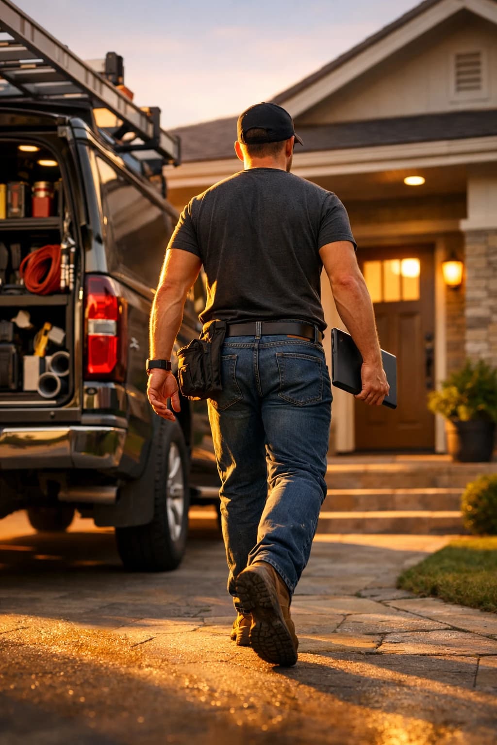 Service software fit by contractor team stage