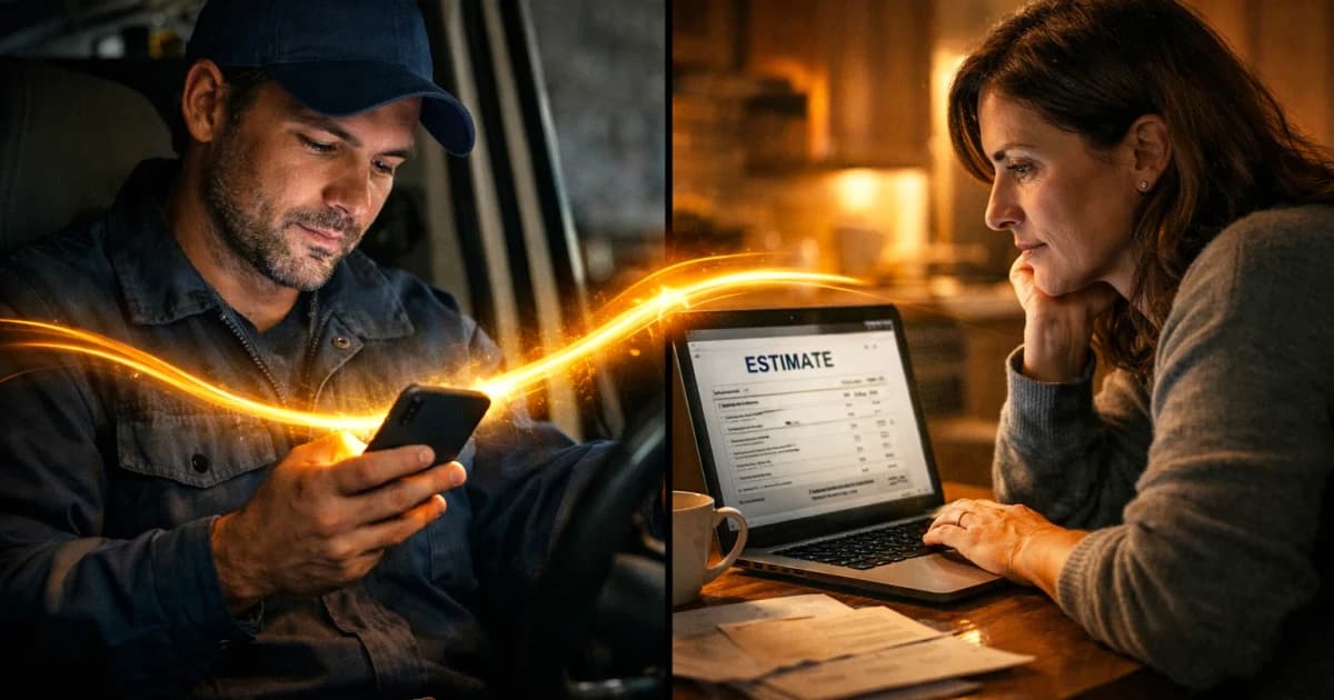 flat rate pricing vs time and material for electricians — pricing comparison table and response operations workflow for co...