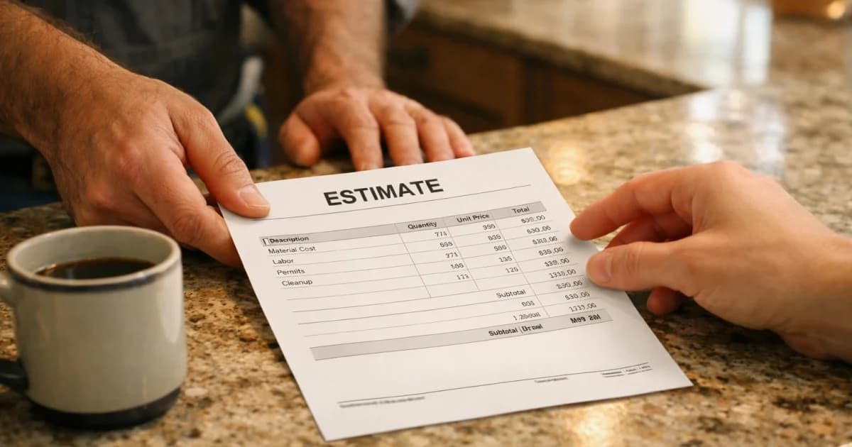 landlord customer pricing policy for plumbers — pricing comparison table and response operations workflow for contractor t...