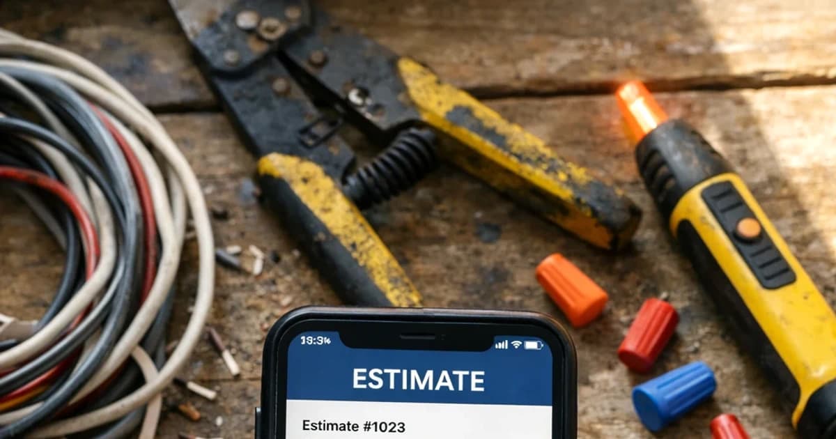 do electricians hate small jobs pricing — pricing comparison table and response operations workflow for contractor teams s...