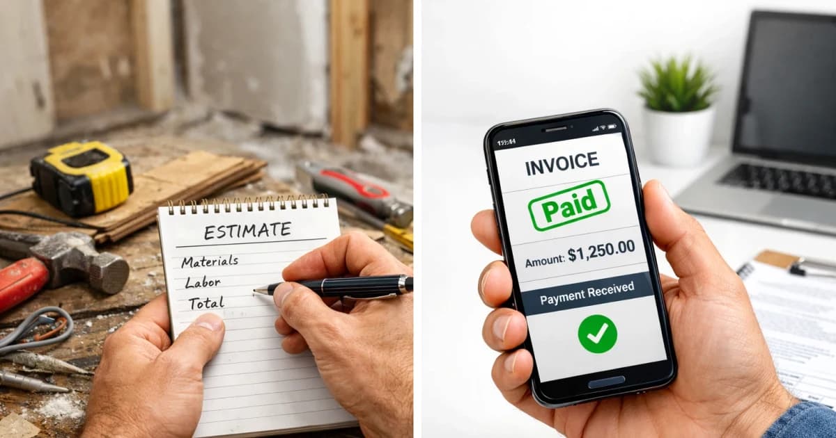 free estimate generator for contractors — estimating dashboard and automated quote workflow for contractor teams seeking f...