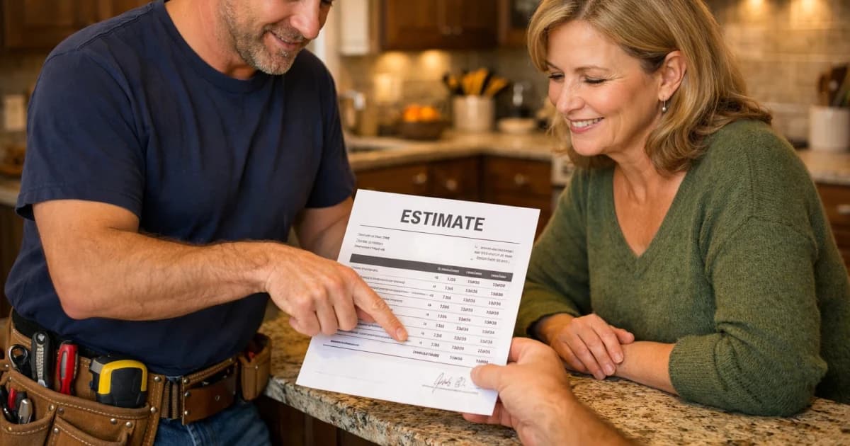 handyman hourly rate calculator — pricing comparison table and response operations workflow for contractor teams seeking f...