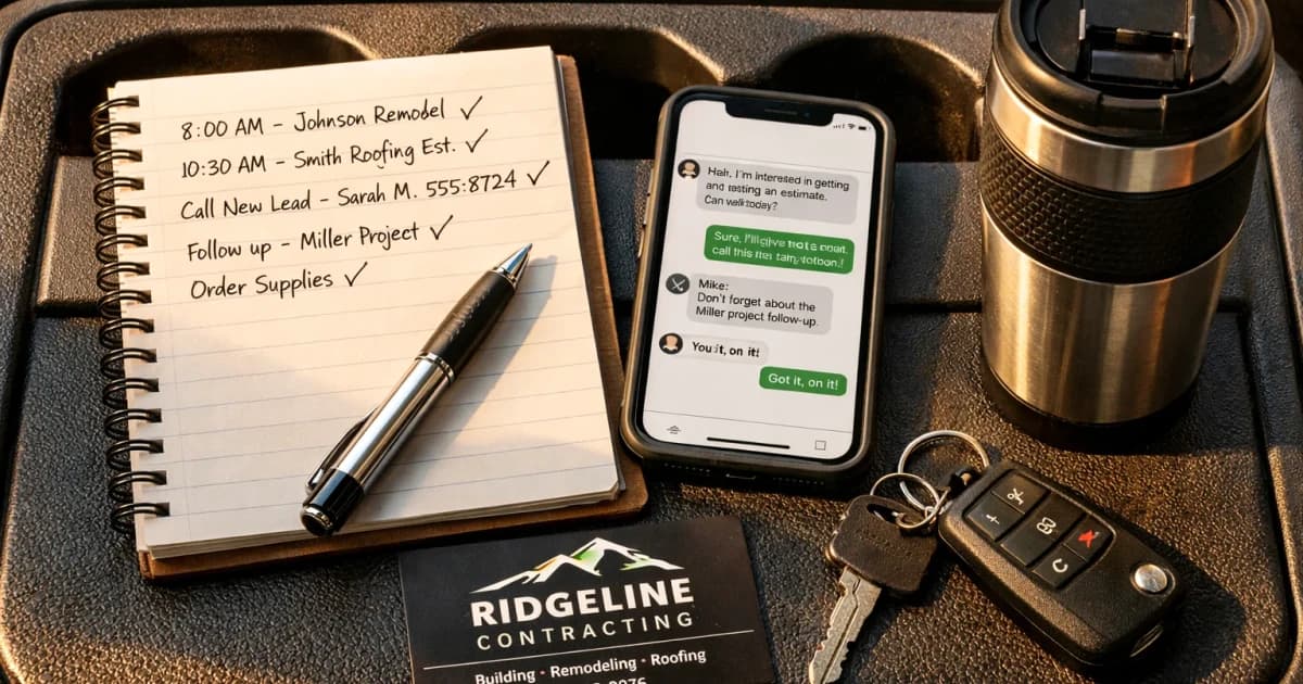 home service lead qualification — lead qualification flow and booking console for contractor teams seeking faster quotes a...