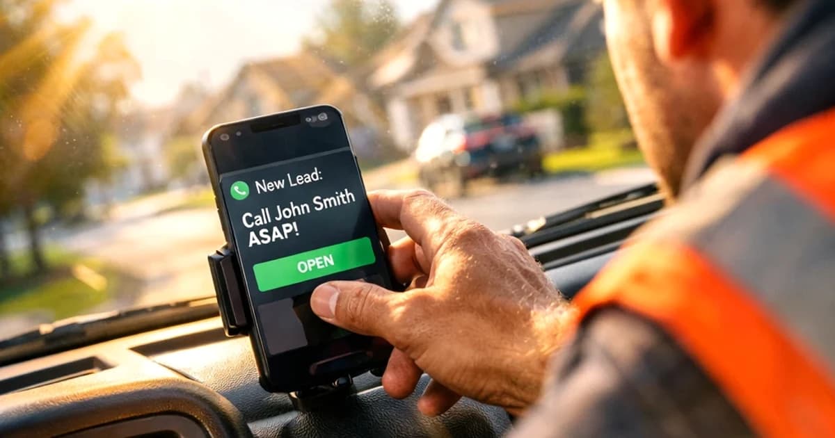 lead response workflow for home services — lead qualification flow and booking console for contractor teams seeking faster...